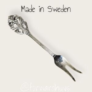 Bundle Sale 3 for $15 | Vintage Mini 2 Prong Fork | EPNS | Sweden Made